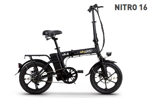 BICI NITRO 16 NERO