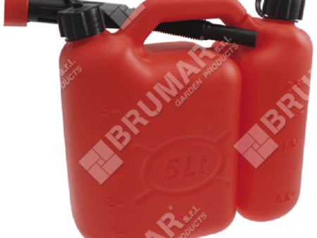 CANESTRO ROSSO DOPPIO USO 5,0L+2,5L